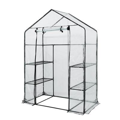 Greenhouse 143 X 73 X 195 Cm, PVC Foil, Metal Structure