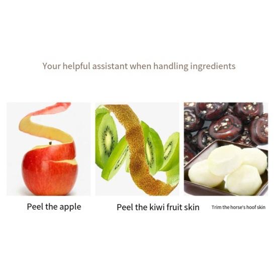 3 in 1 Swivel Vegetable Peeler, Rotating Stainless Steel Fruit Cutter, Multifunctional Kitchen Tool for Potato Apples Carrot