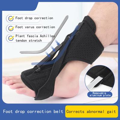 Adjustable Posture Corrector Ankle Support Stabilizer Brace Splint Drop Foot Night Splint Brace Orthotics Ankle Joint Fix Strips