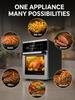 Electric Air Fryer XIAOMING TECH 16L 2100W for Home Use