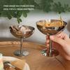 304 Stainless Steel Ice Cream Cup With Stem, 240ml