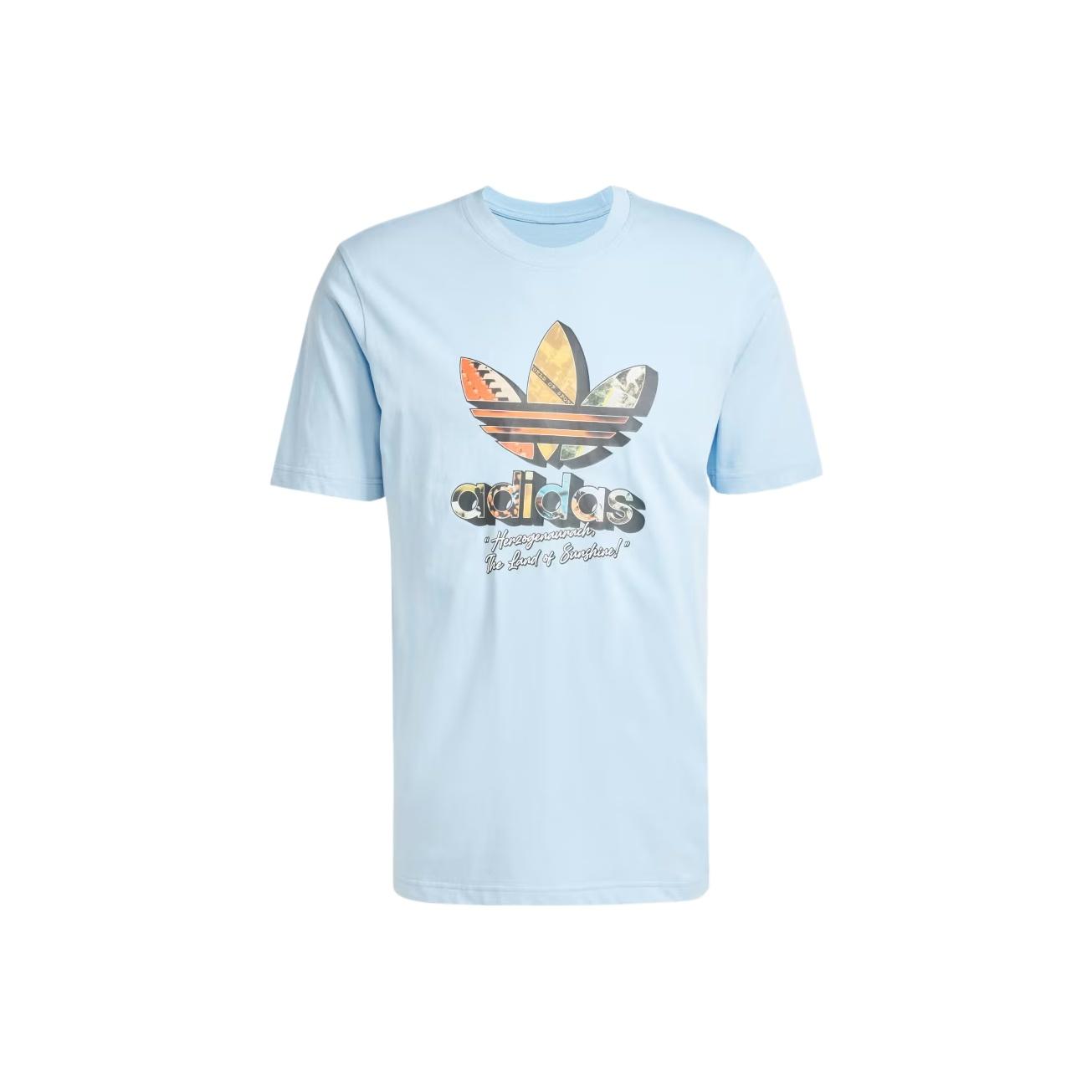 Adidas Originals Skin-Friendly Trendy Comfortable T-Shirt Men tops JP2667 S