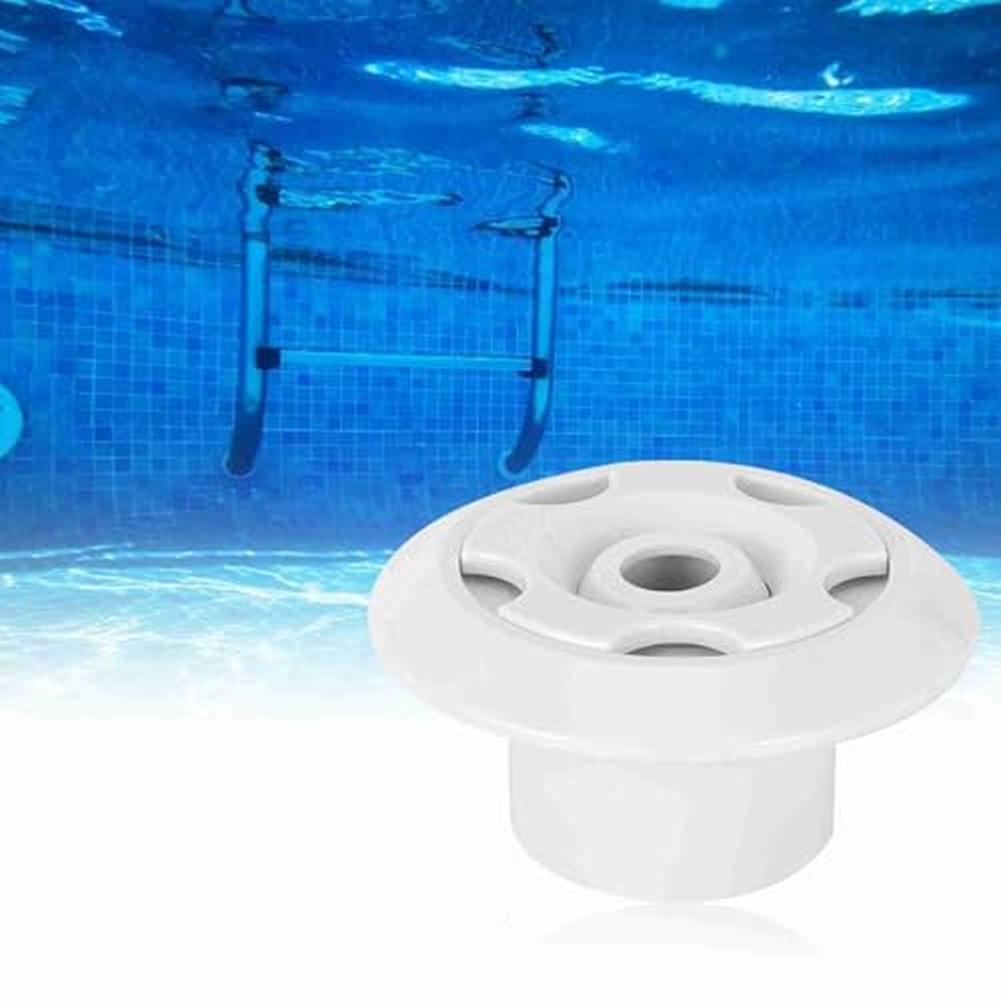 SP-1025 Pool Water Inlet Fitting White Plastic Jet Nozzle For Above Ground Swimming Pools And Spas Efficient Circulation