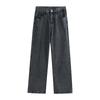 High Waist Wide Leg Slimming Jeans for Women Loose Fit Korean Straight Leg Jeans