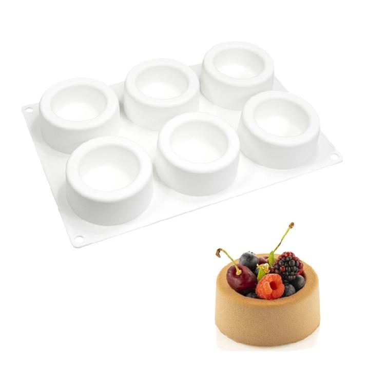 Mousse-Kuchen-Dekorationsformen Silikonformen Ovale Quadratische Schokoladenformen Feiertags-Dessert-Kuchenbackwerkzeug Antihaftbeschichtet