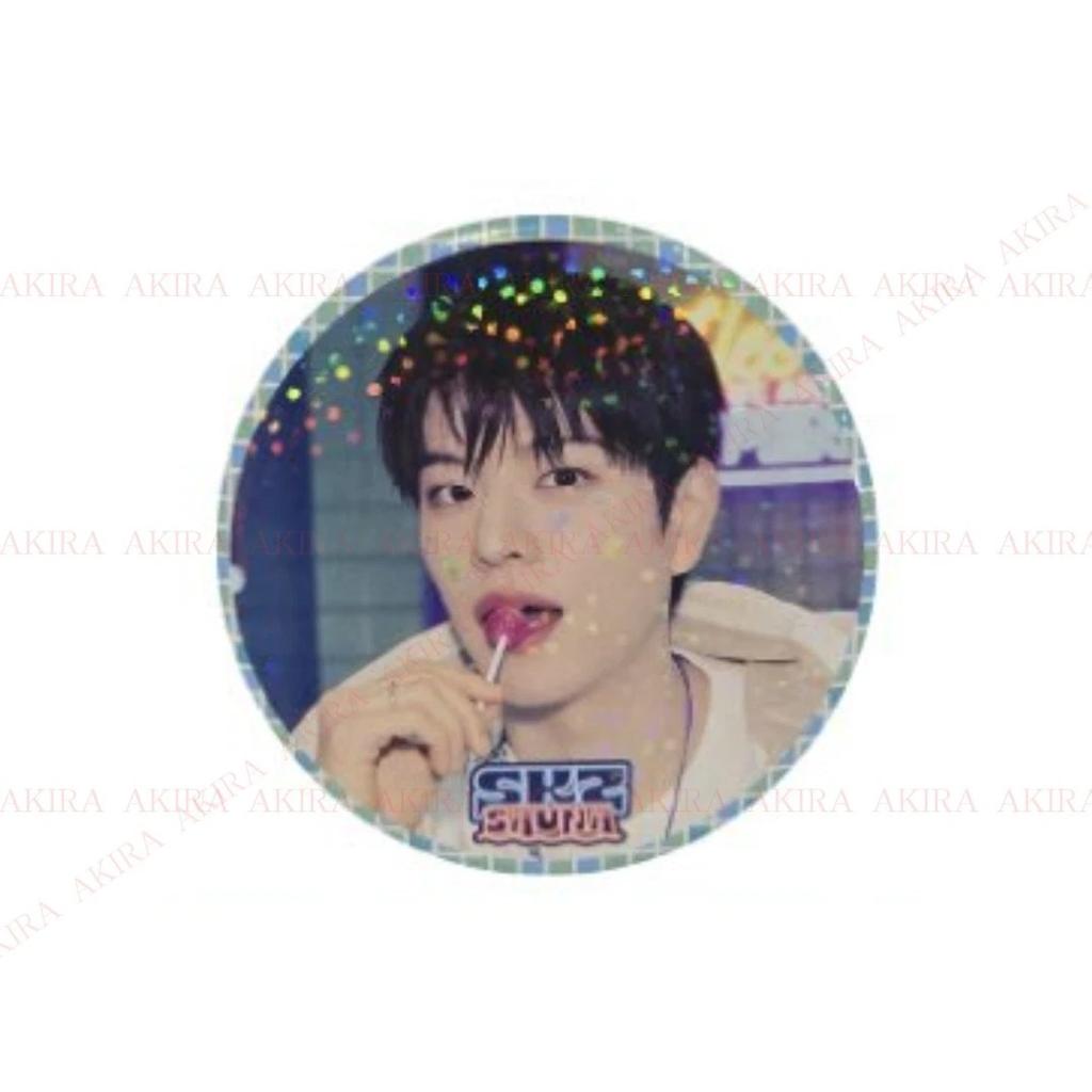 Stray Kids JYP JAPONYA POPUP MAĞAZASI 2025 SKZ SAUNA FOTOĞRAF KARTI ANAHTARLIK ROZET