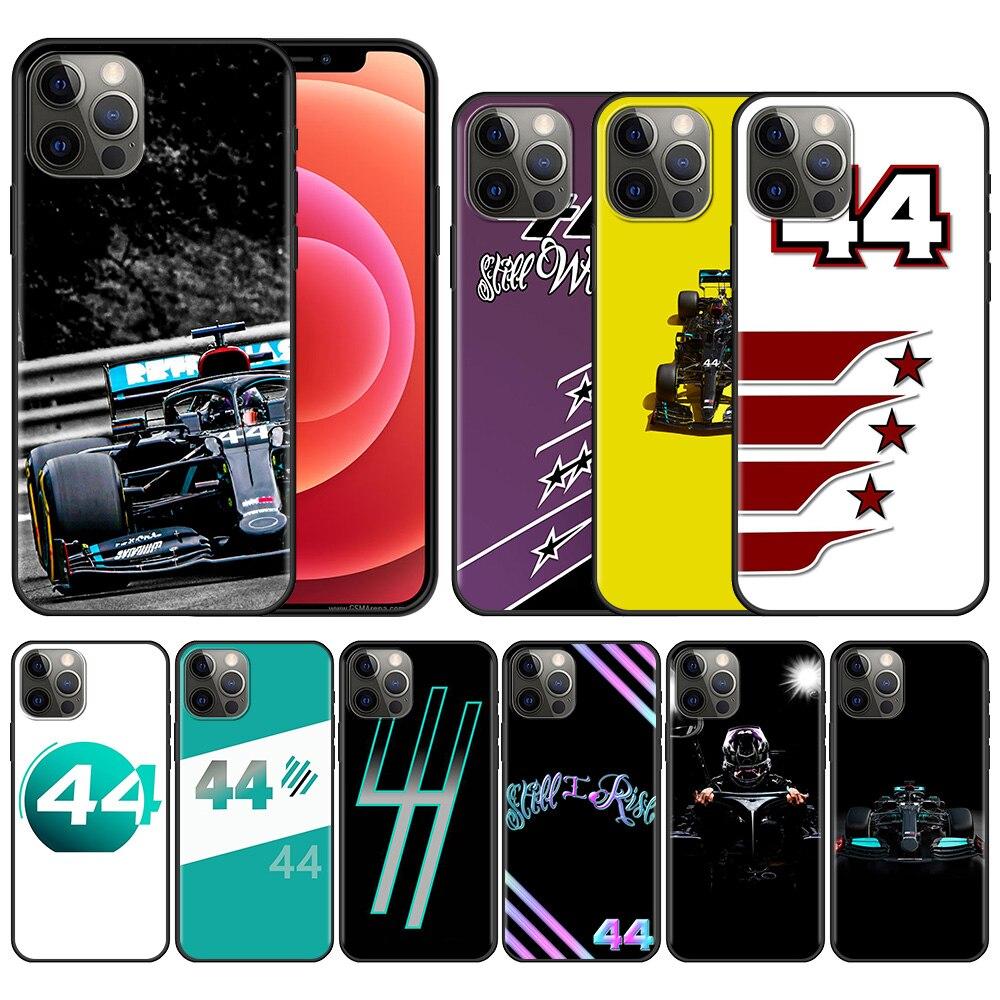 

Чехол для телефона Apple iPhone 14 13 12 11 Pro Max Mini X XR XS Max 6 6S 7 8 Plus, встроенный чехол F1 Lewis Hamilton 44