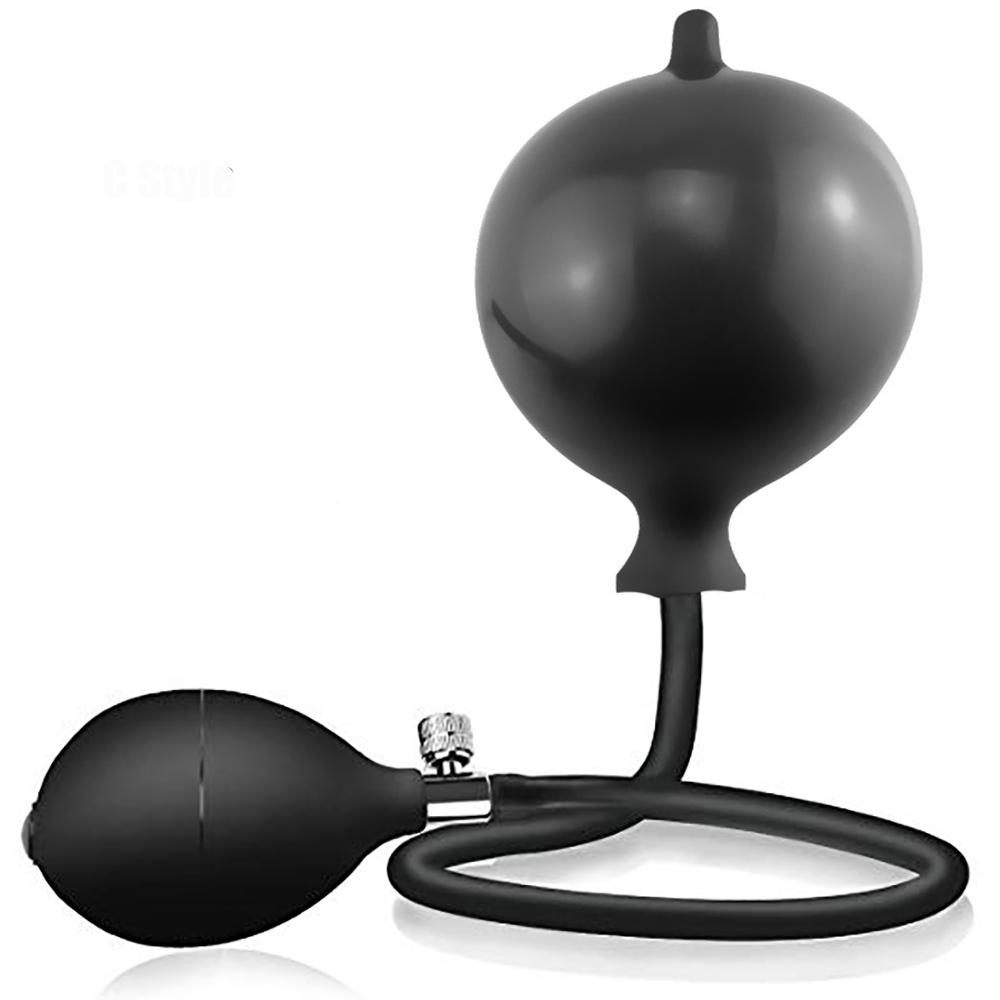 Riesiger Vibrator Aufblasbarer Analplug Dildo Pumpe Po Anus Dehner Großer Erweiterbarer Buttplug Anal Balls SM Sexspielzeug Für Frauen Männer Gay