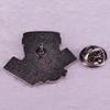 Mocha Coffee Glitter Enamel Pin - Chocolate Brooch & Fashion Accessory