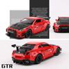 1/24 Skyline Ares Nissan GTR R34 R35 Legierung Sportwagen Modell Diecast Metall Rennwagen Modell Simulation Sound Licht Kinderspielzeug Geschenk