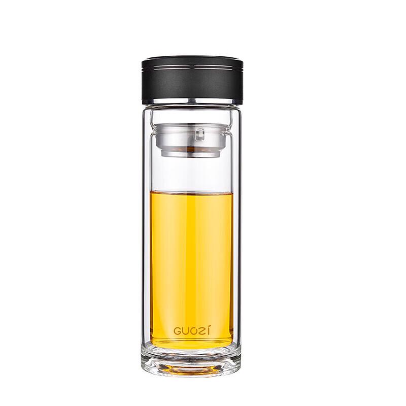 Guozi GZ-S59 Double-Layer Glass Insulated Tumbler 350ml (2-Pack)
