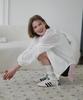Afterhours Sheer Floral Summer Jacket (White)
