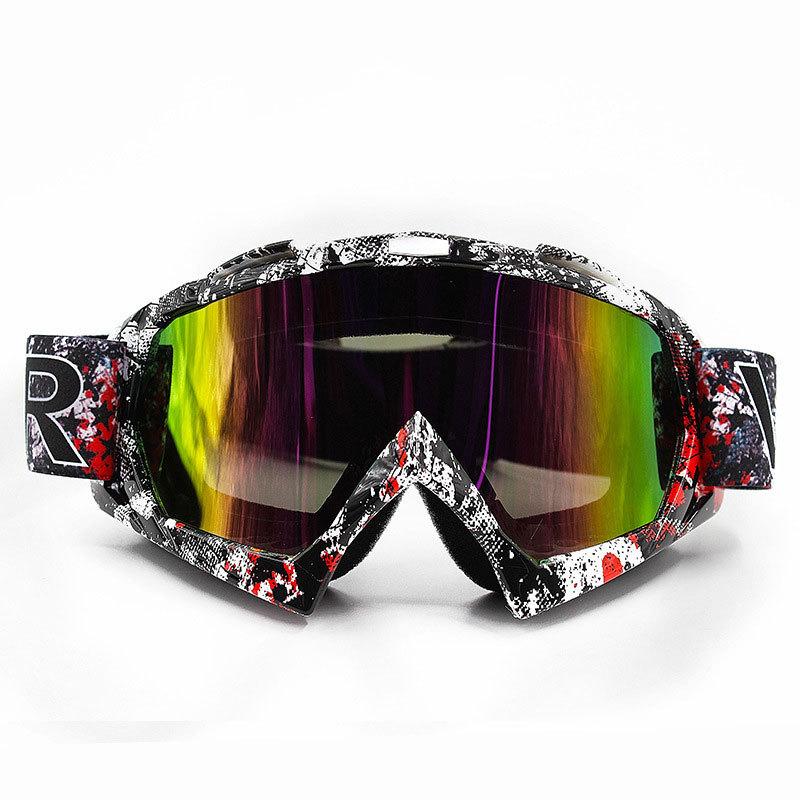 Ochelari de protecție pentru motocicletă, motocross, ochelari de schi îndoibili, în aer liber, rezistenți la vânt, rezistenți la praf