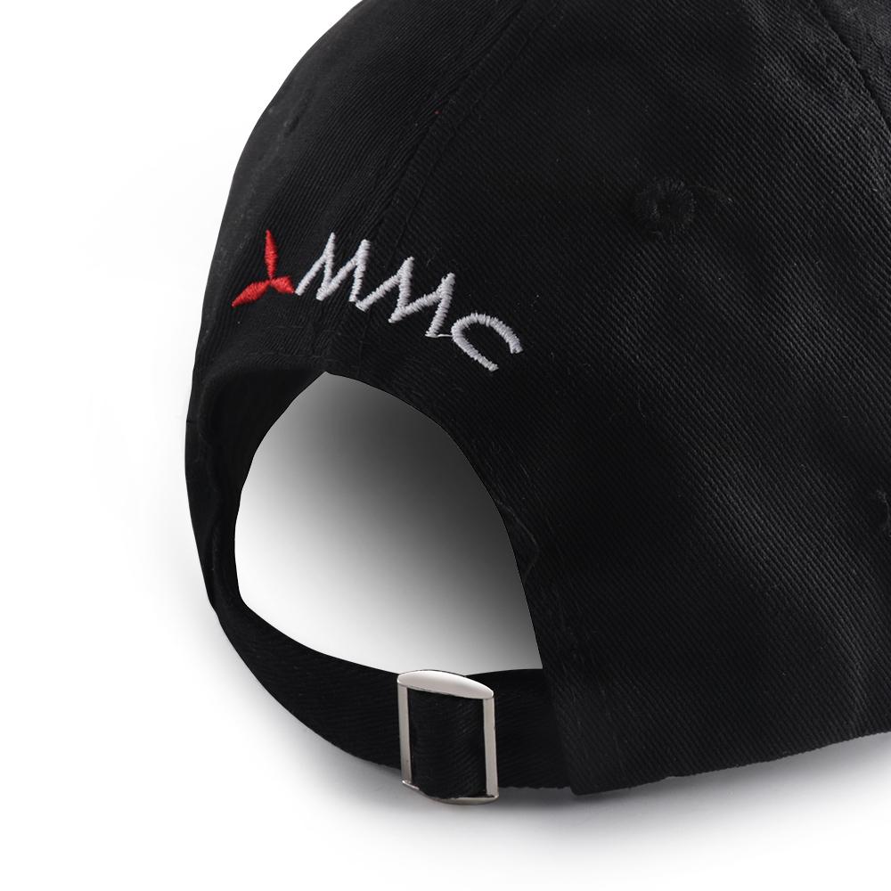 High-Grade Auto Logo Cotton Outdoor Baseball Hat Adjustable Car Accessory For Mitsubishi 9 Ralliart X EX ASX L200 Colt Outlander QQ7 45x