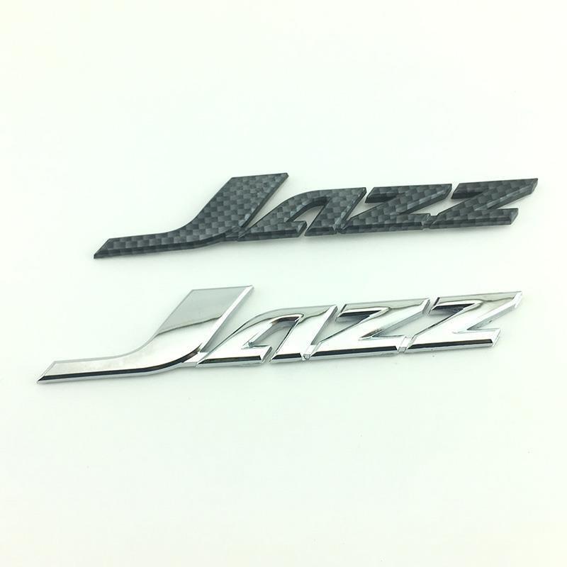 

1 X ABS Chrome JAZZ Буквенный логотип автомобиля Багажник автомобиля Логотип Значок Наклейка