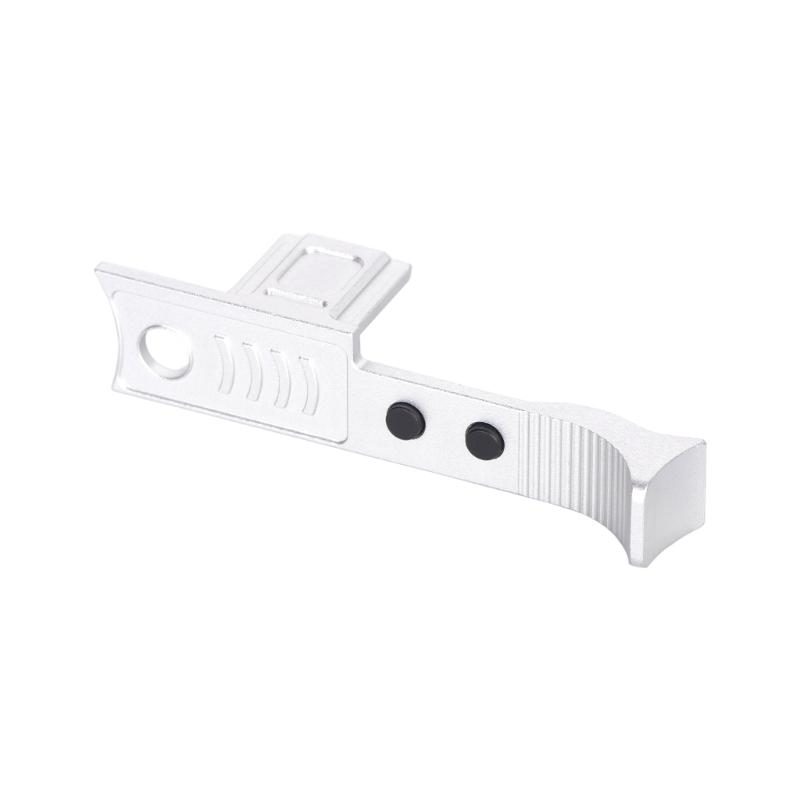 

Ergonomic AntiSlip Aluminum Alloy Thumb Finger Grip for Q2 Cameras Enhances Stability Control серебряный