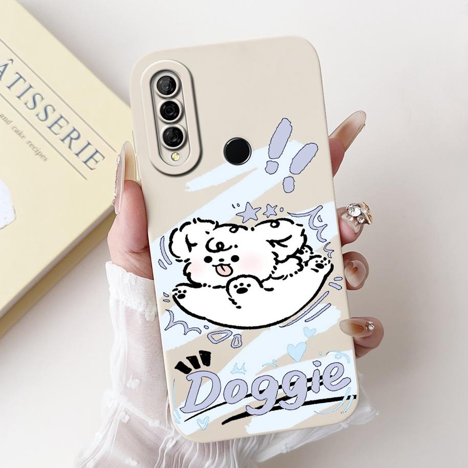 For Huawei P30 Lite Case MAR-LX1A Cover Cute Cartoon Camera Protection Soft Phone Case For Huawei P30Lite Nova 4e Honor 20S Capa