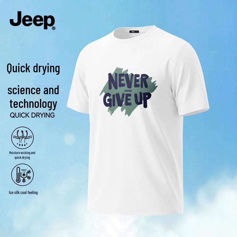 JEEP Men s Summer Mesh Quick-Dry T-Shirt 2XL