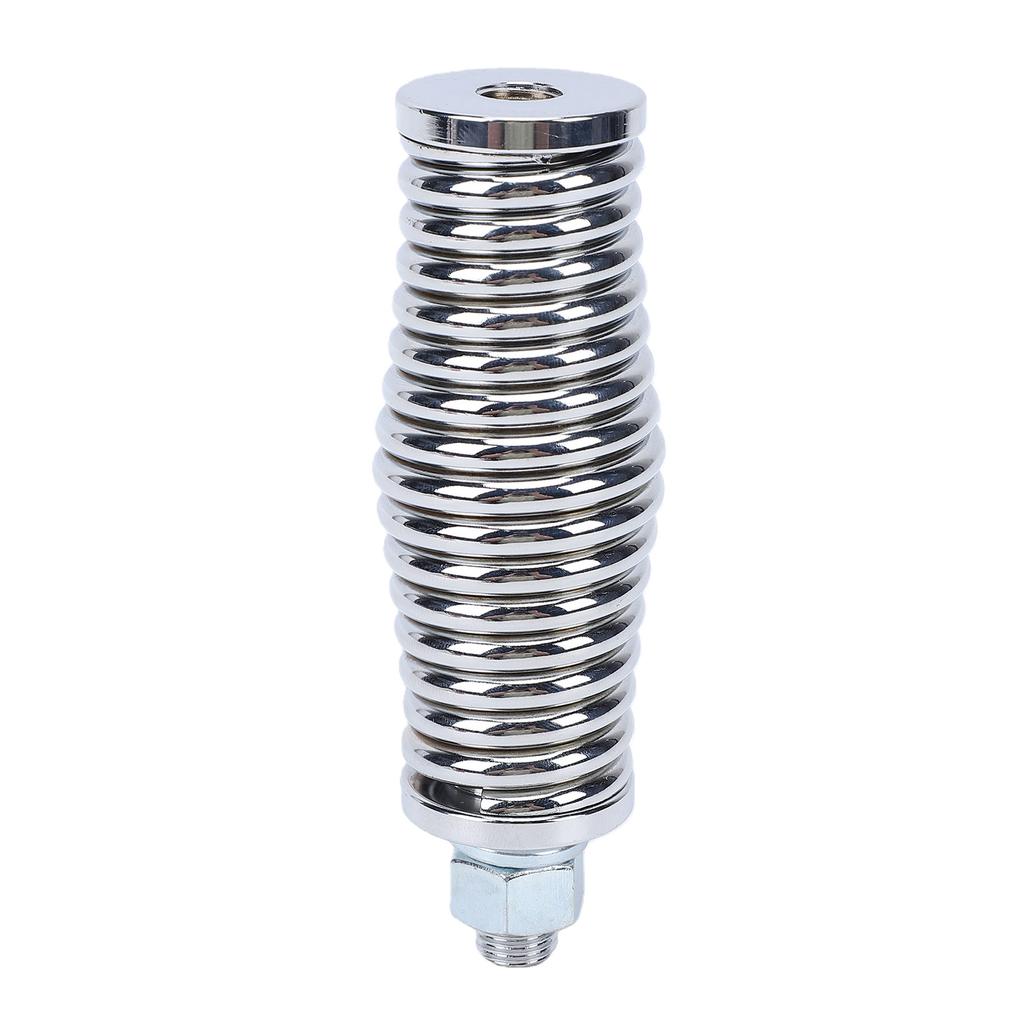 CB-Funkantenne Federhalterung Chrom Edelstahl 3/8-24 Gewinde Halterung 5 Fuß lange Antenne