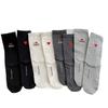 Trend Heel English Love Ab Embroidery Tube Socks Children'S Fashion Outer Wear Pure Cotton Stacking Socks