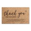 Bursdag tilpasset postkort Takk Kraft Paper Graduation X101