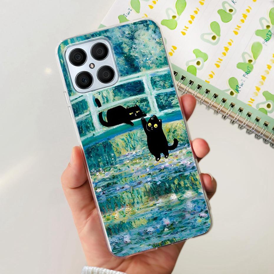 Lovely Printing Case For Honor X8 TFY-LX1 TFY-LX2 TFY-LX3 Soft Silicone TPU Back Cover For HonorX8 X 8 4G Phone Cases