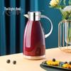 Shangqi 304 Stainless Steel Vacuum Insulated Thermos Pot, Roman Style