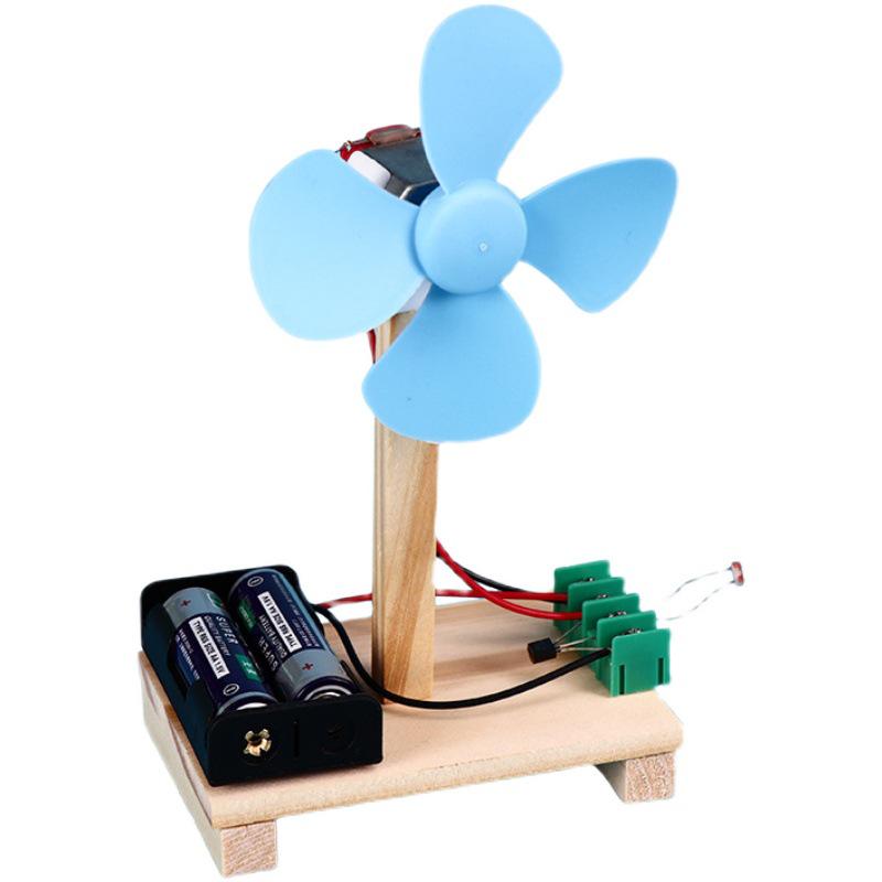 DIY Light-Controlled Electric Fan Kit for Science Experiments 15.5*6*9 cm