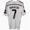 Retro Soccer Jersey Signed Edition Cristiano Ronaldo Beckham Kaka Ronaldinho Messi Short Sleeve Football Shirt Men Women