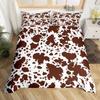 Spotted Pattern Down Comforter Set Bedding Set 3-piece Duvet Cover Set