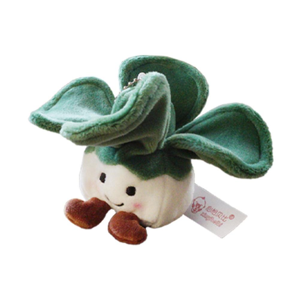 Veggie Plush Keychain White Cabbage Broccoli Corn And More