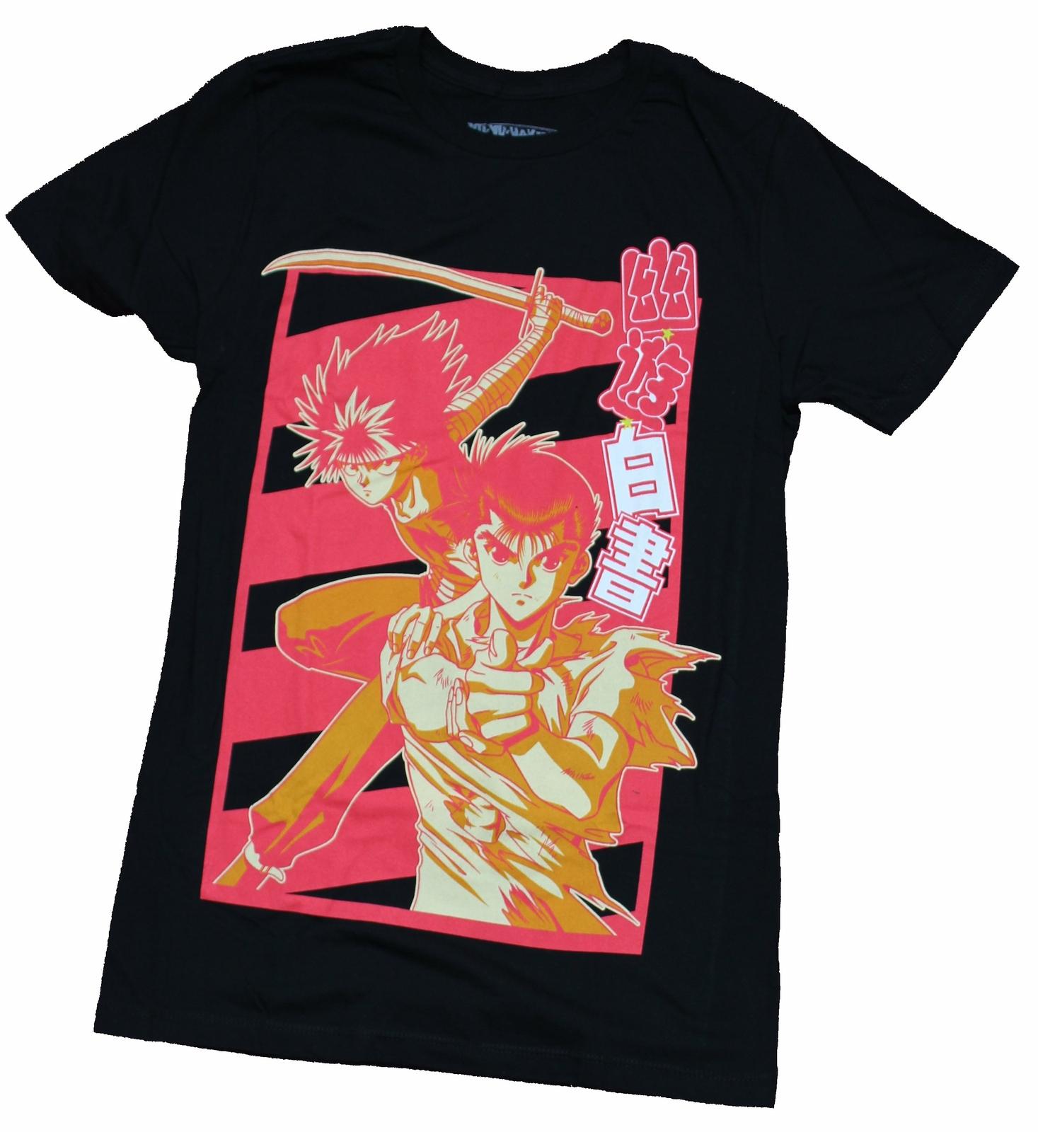 Yu Yu Hakusho Mens T-Shirt - Red Tinted Group XXXL