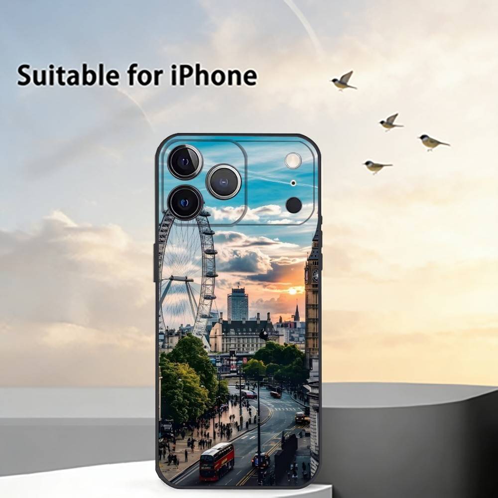 Landscape A-Art Phone Case Silicone Soft For IPhone 17 16 15 14 13 12 11 X XR Plus Pro Max Plus