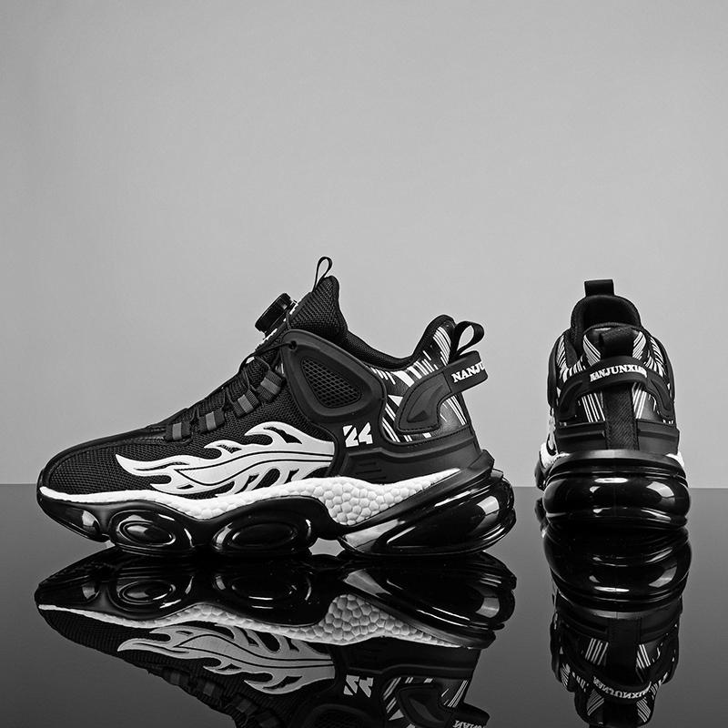 Новые баскетбольные кроссовки мужские спортивные амортизирующие удобные повседневные — фото 8