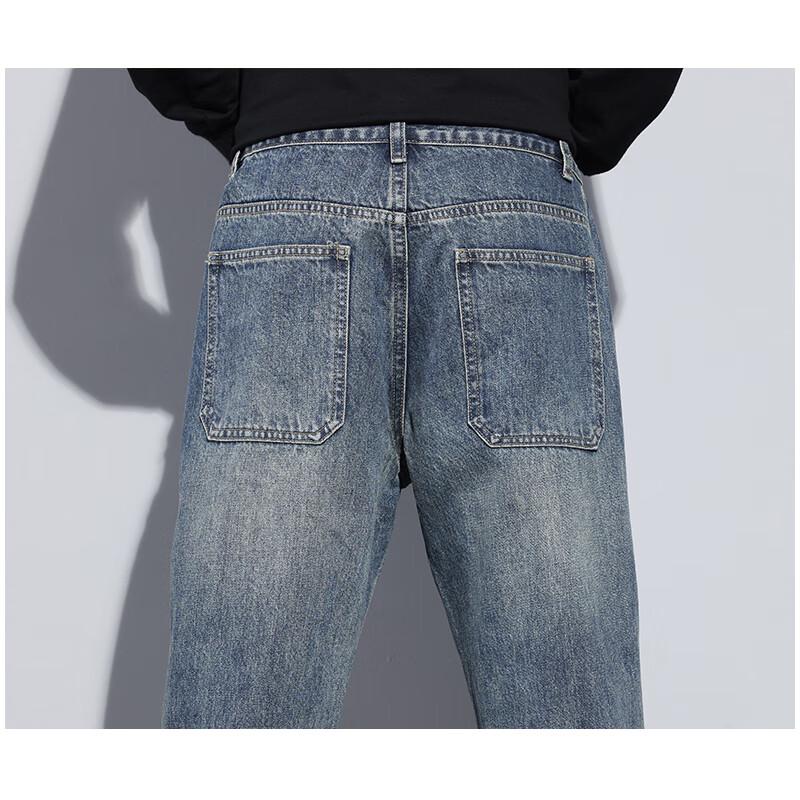 Jeanswest Men's Outdoor Straight-Leg Denim Jeans