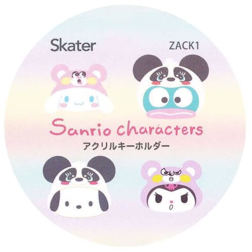 Skater Acrylic Keychain Dinosaur Tyrannosaurus ZACK1-A