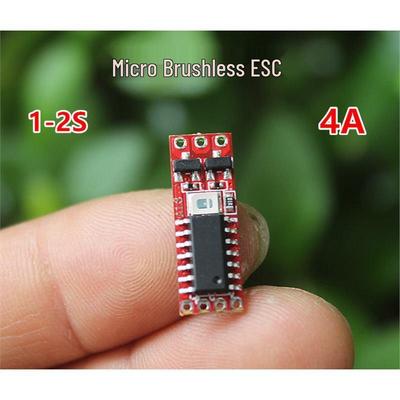 Controlador de Motor ESC Brushless Micro RC, 1S-2S, 4A-8A