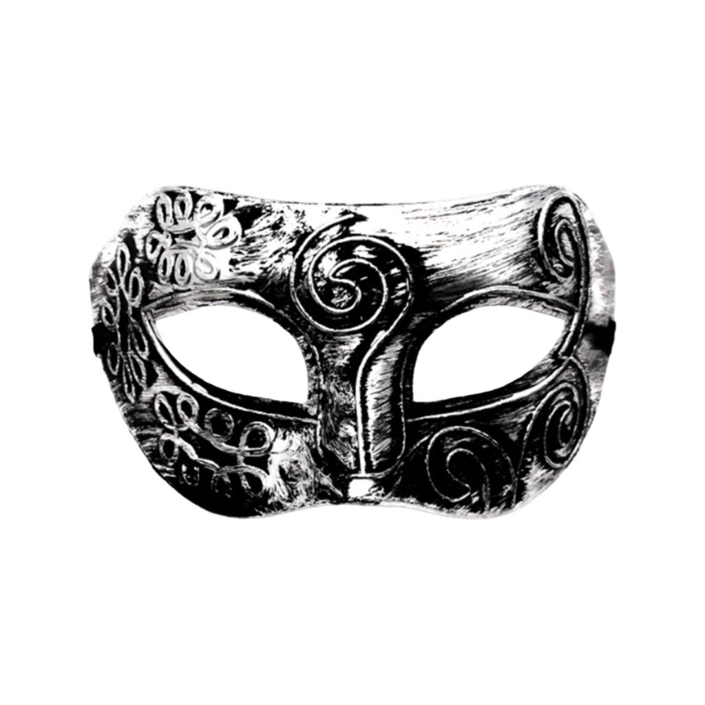 Karnival Retro Vintage Premium Mask  Halloween Party Mask  Herrars Antik Romersk Mask