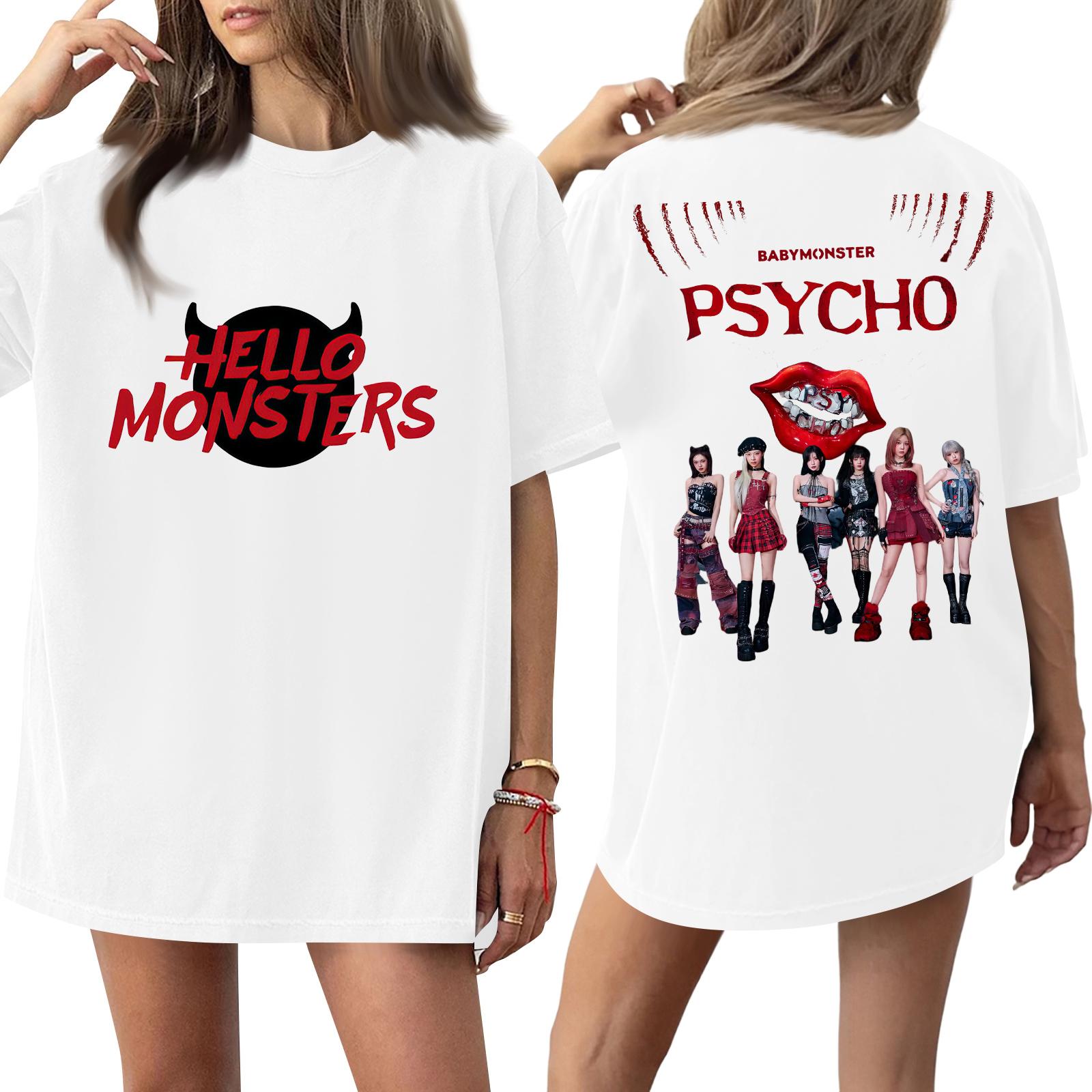 Женская футболка с круглым вырезом и короткими рукавами с принтом XL белый