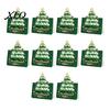 Blank Note Cards for Hand Written Blessings 10 Pcs 3D Christmas Tree Greeting Cards, Holiday Postcards Themed Base Bulk New Year, Winter Xmas