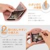 Mini Large Card Coin Mini Easy To Popular Gift Women's Wallet, Bi-fold, Compact, Leather, Small, Lightweight, Capacity, Thin, Leather, Case, Box-type