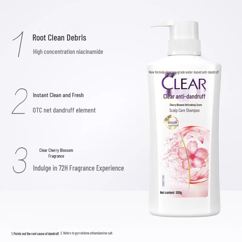 

Clear Sakura Anti-Dandruff Shampoo