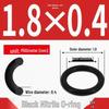 Durable Nitrile Rubber O-Ring, Wire Diameters 0.4-0.8mm, Waterproof & Wear-resistant Sealing Ring