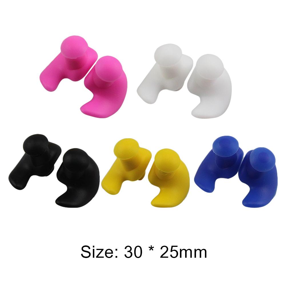 Swimming Ear Plug Ear Protection Earplugs Sound Insulation Silicone Anti-Noise Earplugs Noise Reduction Soft for Adults Kids