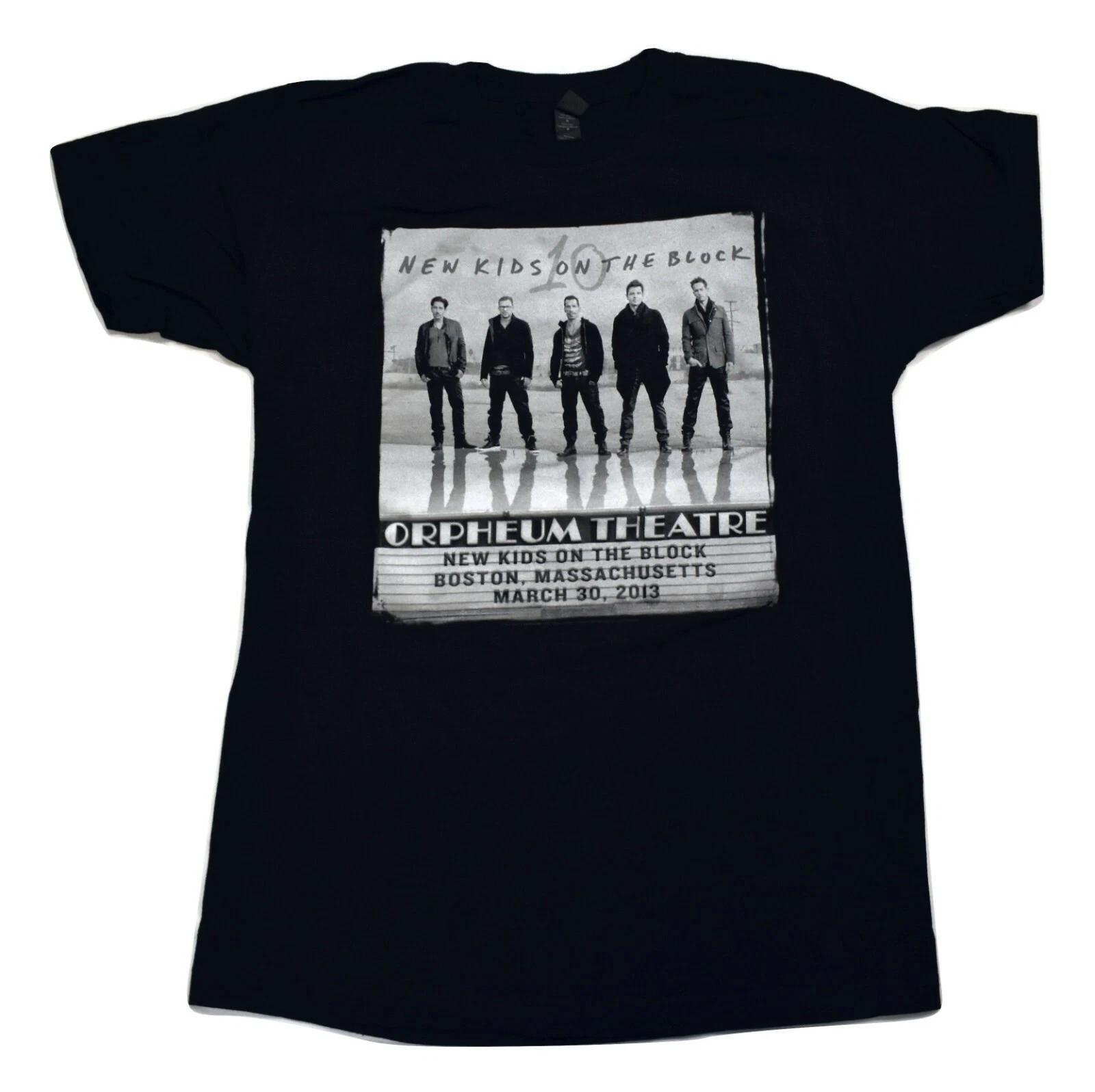 

New Kids On The Block Mens Orpheum Theatre Boston, MA March 2013 Shirt New M, L XL