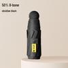 Compact Folding Umbrella - Sun & Rain Protection, Capsule Design, High-End Women’s Pocket Accessory.