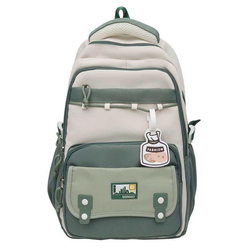 New Female Large Capacity Junior High School Students Schoolbag College Students Leisure Travel Backpack