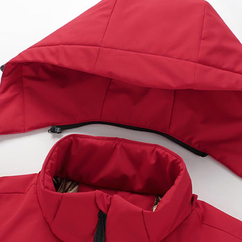 JEEP SPIRIT Men's Winter Windproof Waterproof Insulated Puffer Jacket