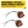 7443 7440 Turn Signal Light Female Socket Holder Wire Harness Pigtail Connector