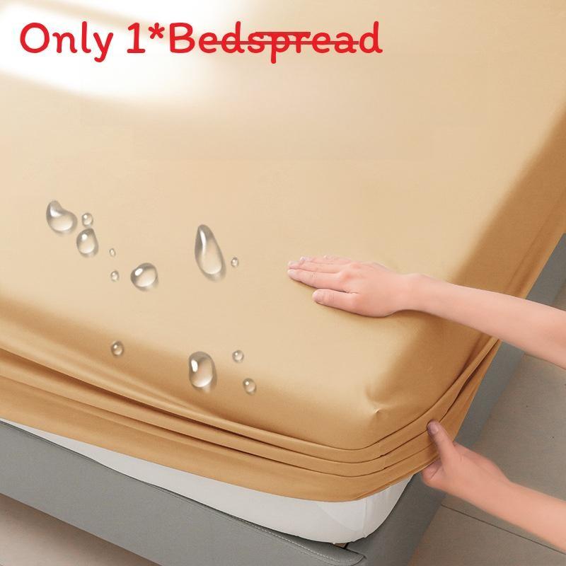 Modern Minimalist Waterproof Bed Cover With Active Dyeing For Home Protection